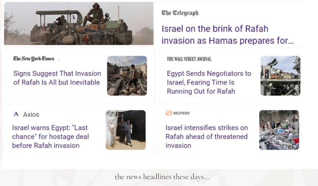 A Prayer for Those in&nbsp;Rafah